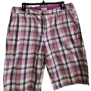 Bass Plaid Women's Bermuda Shorts